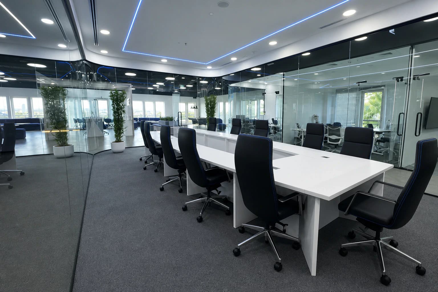 Private boardroom for parent consultations and progress reviews